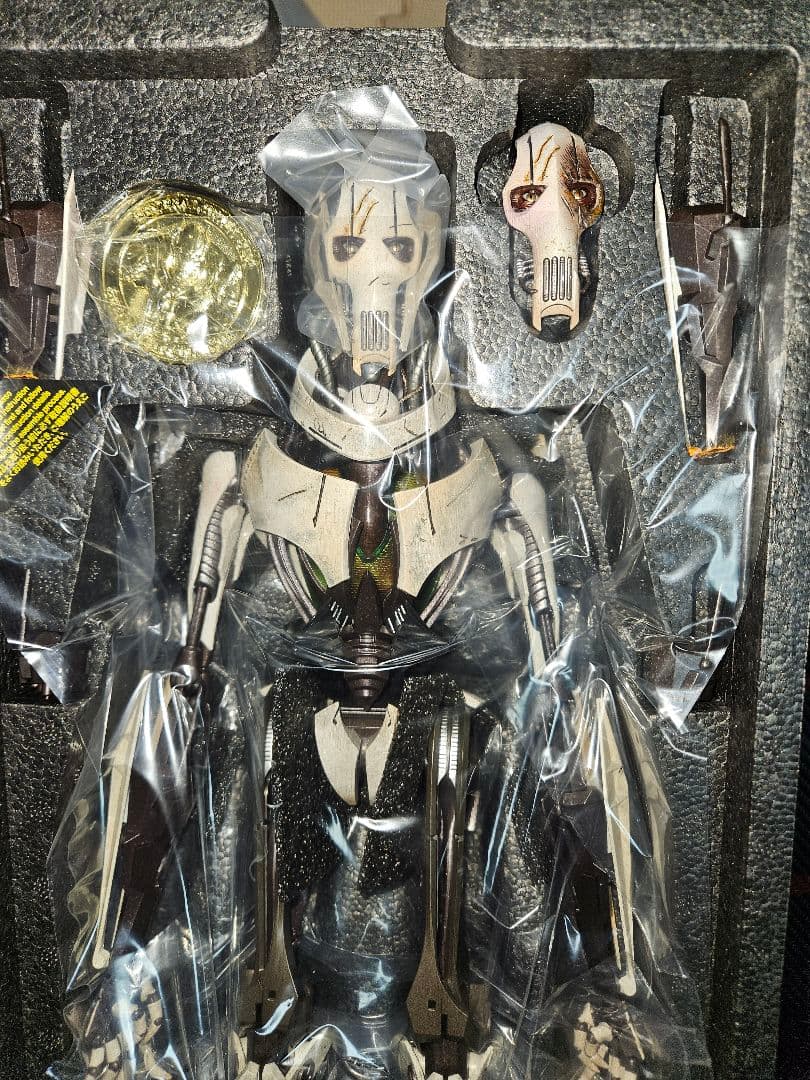 スターウォーズ　グリーヴァス将軍　ホットトイズ　ボーナスアクセサリー付き