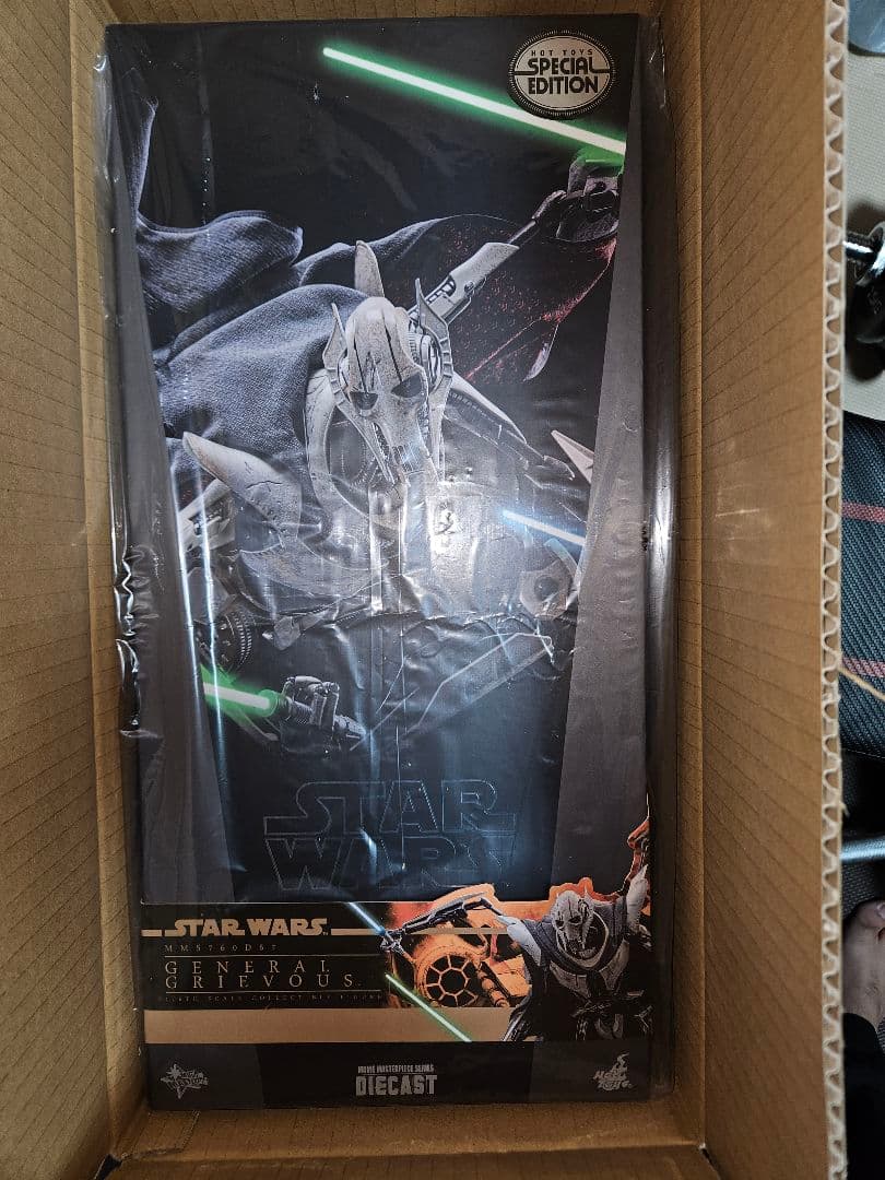 スターウォーズ　グリーヴァス将軍　ホットトイズ　ボーナスアクセサリー付き