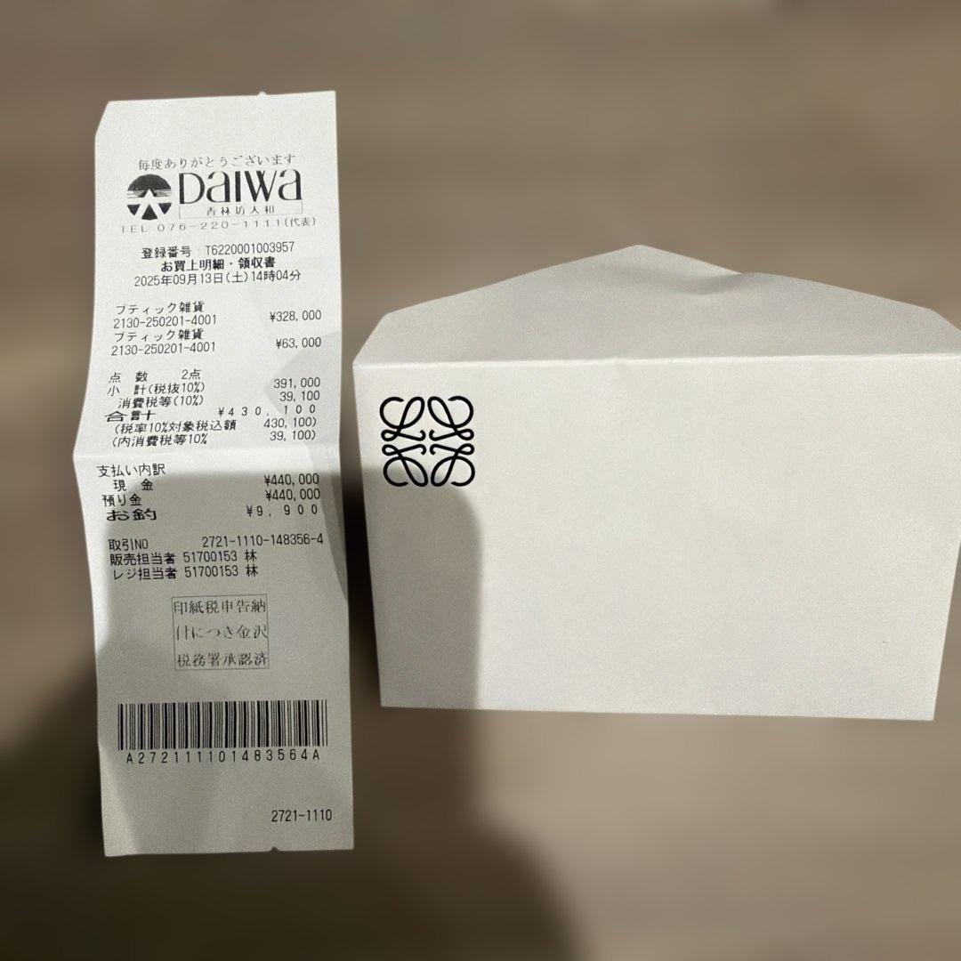 ロエベ　フラメンコクラッチMINI