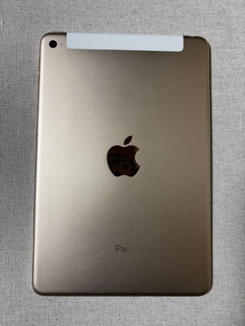 iPad mini 4 ゴールド 64GB wifi セルラーsimフリー