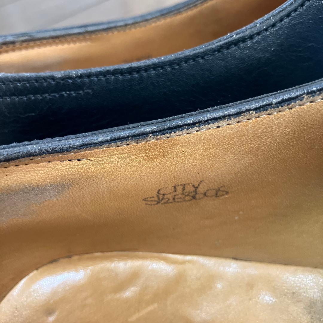 JOHN LOBB／ジョンロブ黒レザー ドレスシューズ 5 1/2