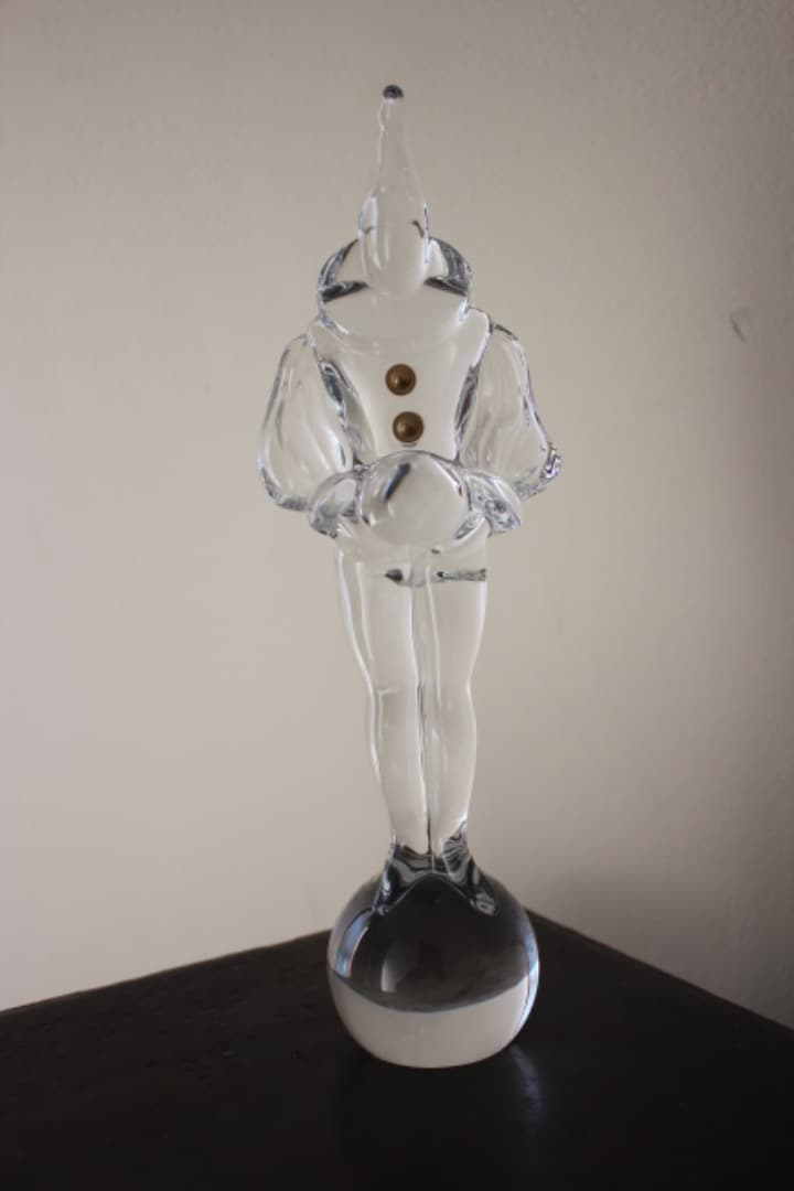 未使用・箱入　Baccarat　バカラ　仮面舞踏会　マスカレード　ピエロ