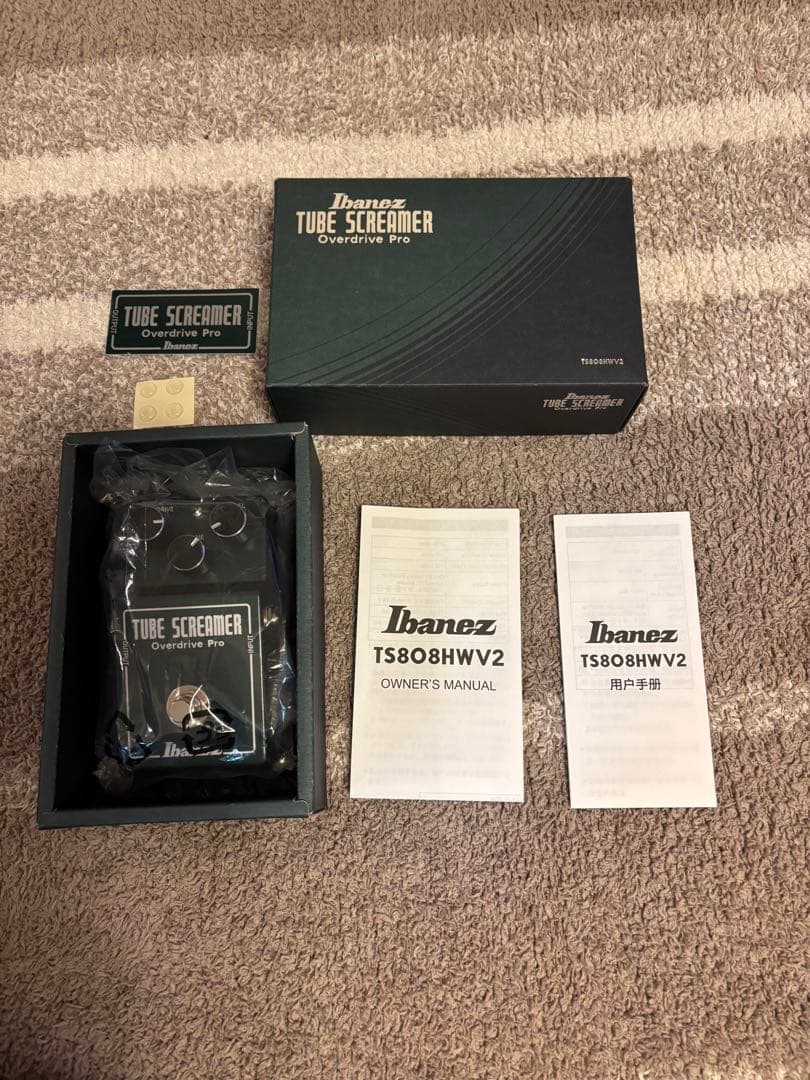 最終値下げ Ibanez TS808HWV2 オーバードライブペダル
