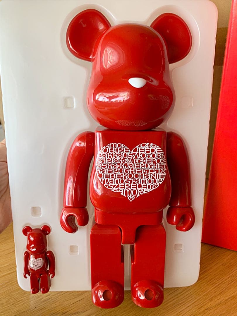 【美品】BE＠RBRICK Alexander Girard 400％100%