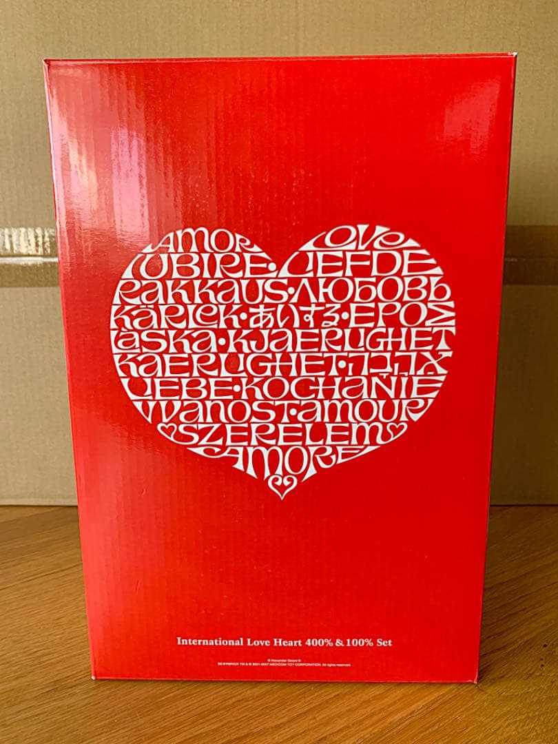 【美品】BE＠RBRICK Alexander Girard 400％100%