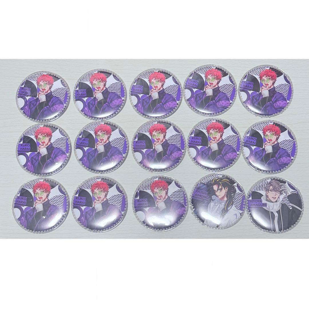 ヒプノシスマイク 波羅夷空却 天国獄 四十物十四 缶バッジ セット ew04