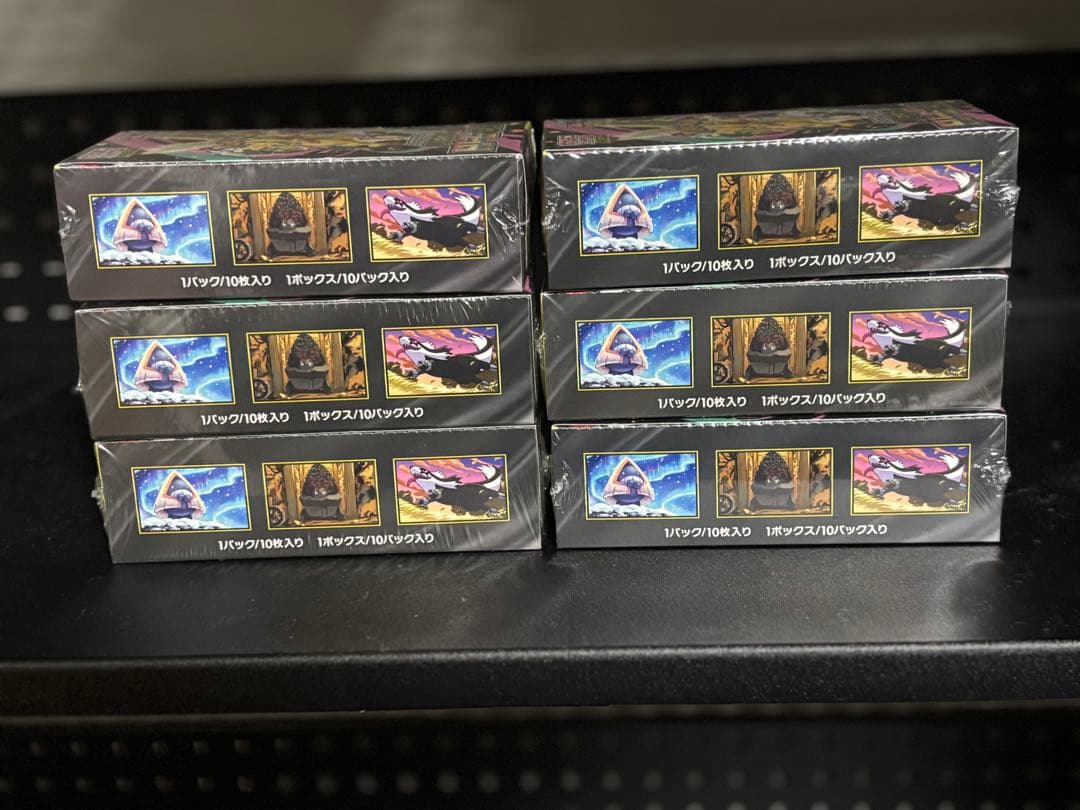 ポケモンカード MEGAドリームex 6box シュリンク付