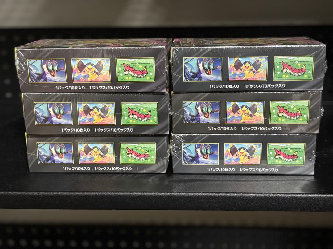 ポケモンカード MEGAドリームex 6box シュリンク付