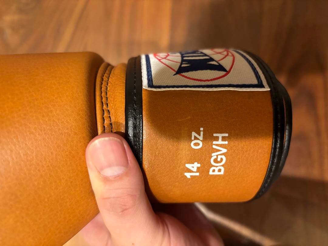 金欠学園長 　WINDY ボクシンググローブ ブラウン