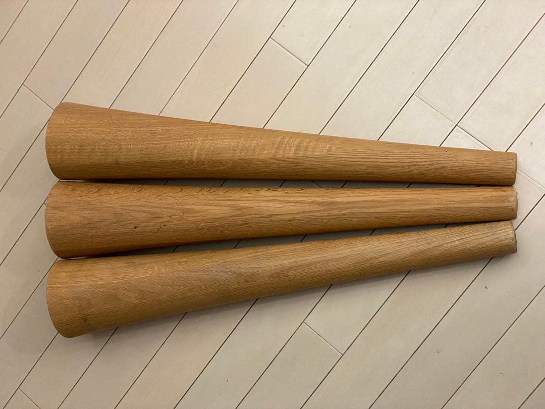 飛騨産業　ダイニングテーブル　森のことば 半円形テーブル