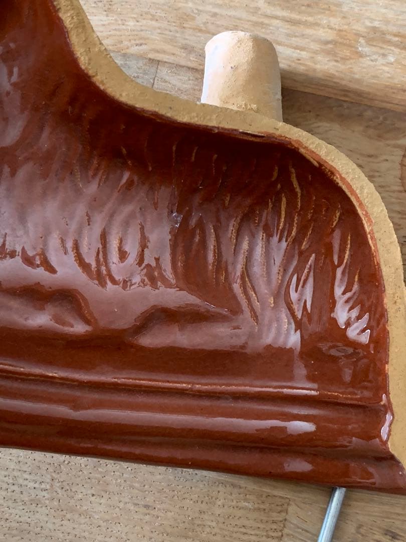 フランス アンティーク アニョーパスカル型 アルザス地方 スフレンハイム焼き