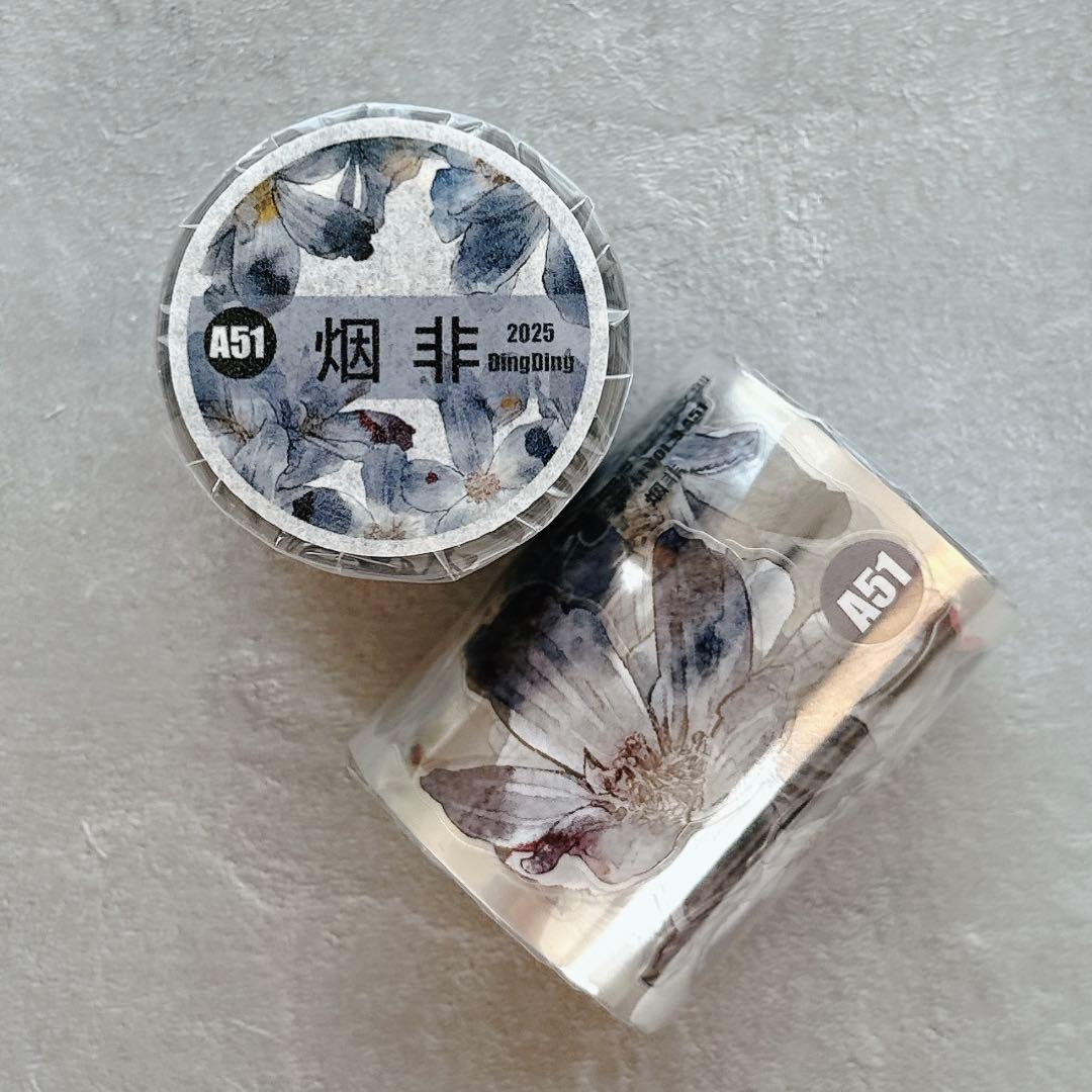 ⭐️SALE⭐️ DingDing《烟非》海外マスキングテープ マステ 【2734】