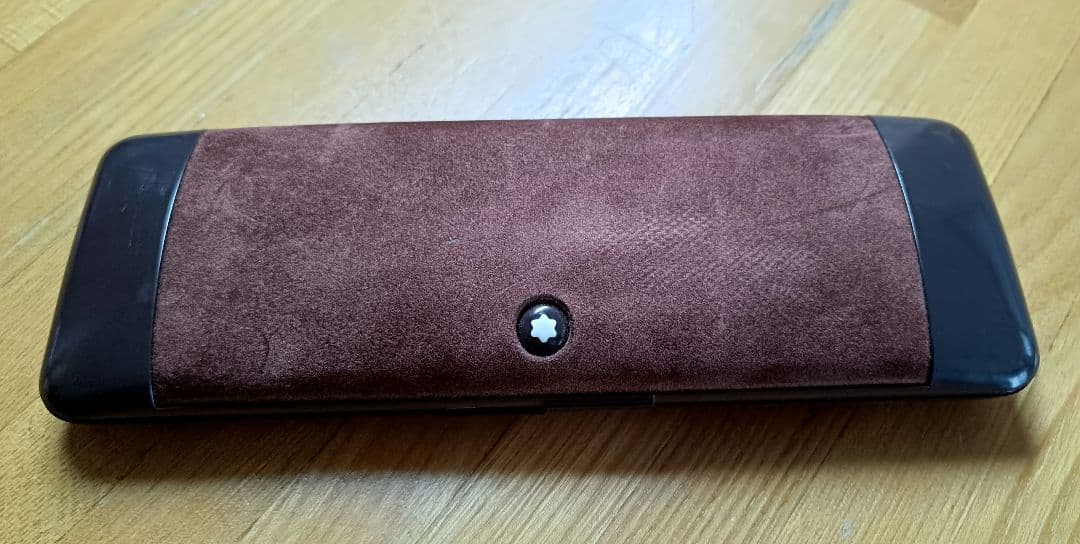 【極希少】モンブランスリムライン万年筆ボルドーボディー