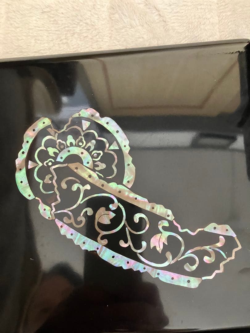 螺鈿重箱 3段 骨董