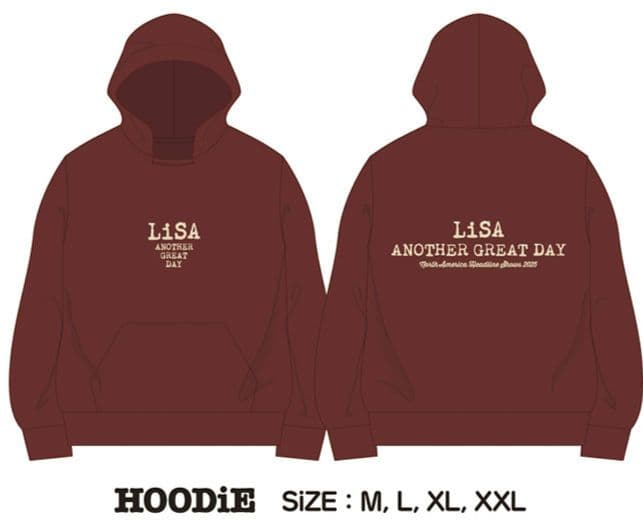 LiSA 北米ツアー NATOUR パーカー HOODiE M アメリカツアー