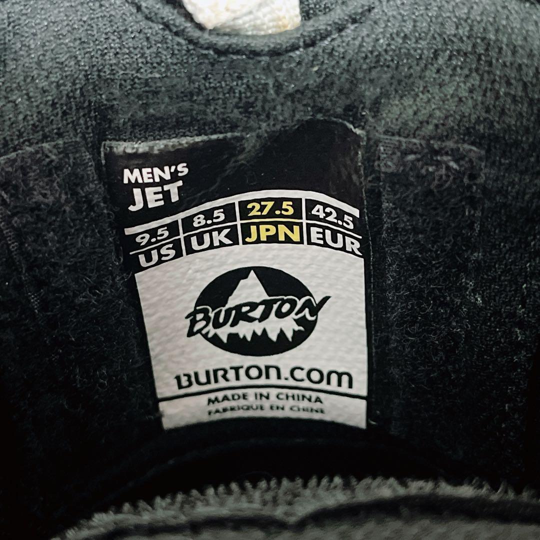 BURTON JET スノーボードブーツ 27.5cm ブラック　B04