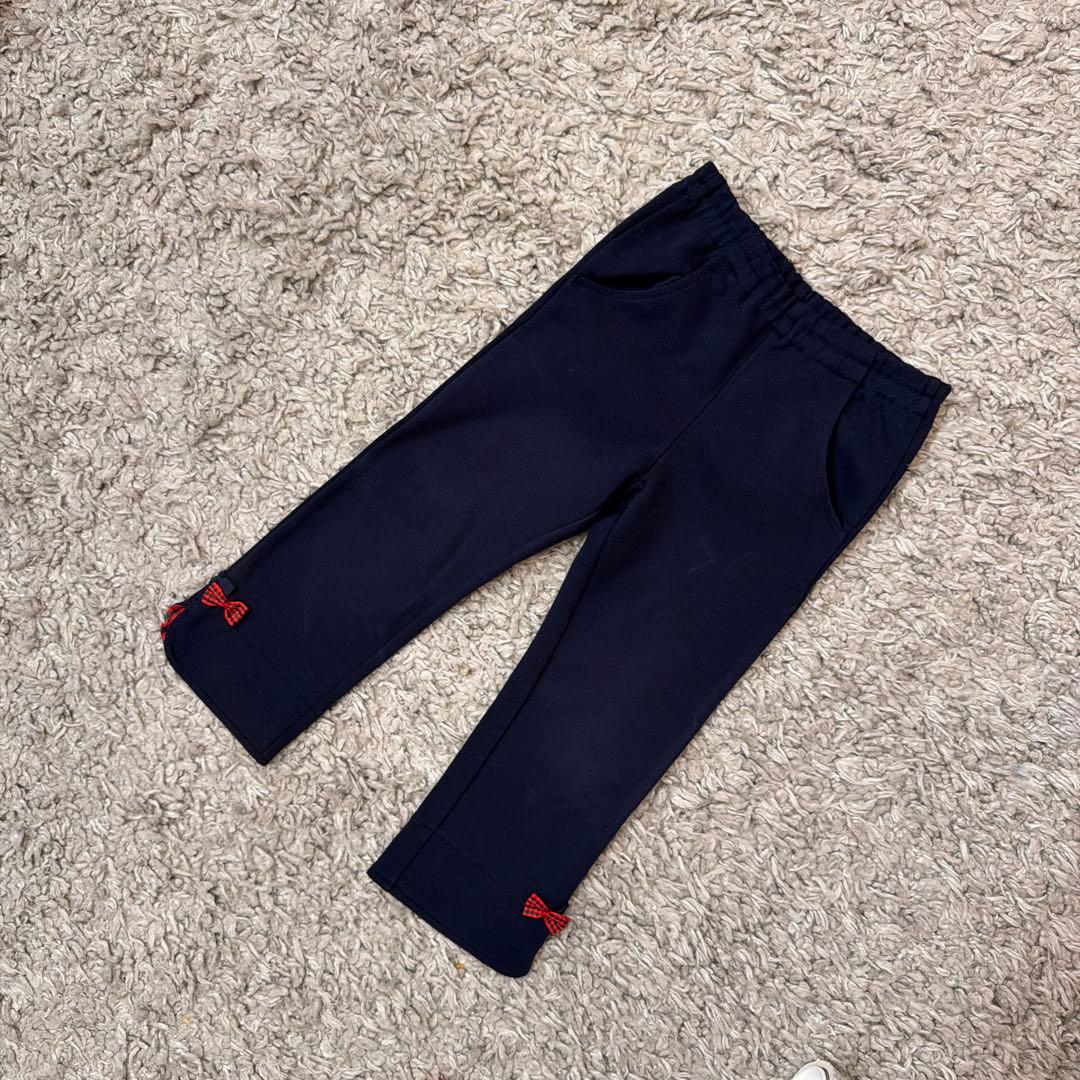 familiar 100cm 女の子 トレーナーとパンツのセット