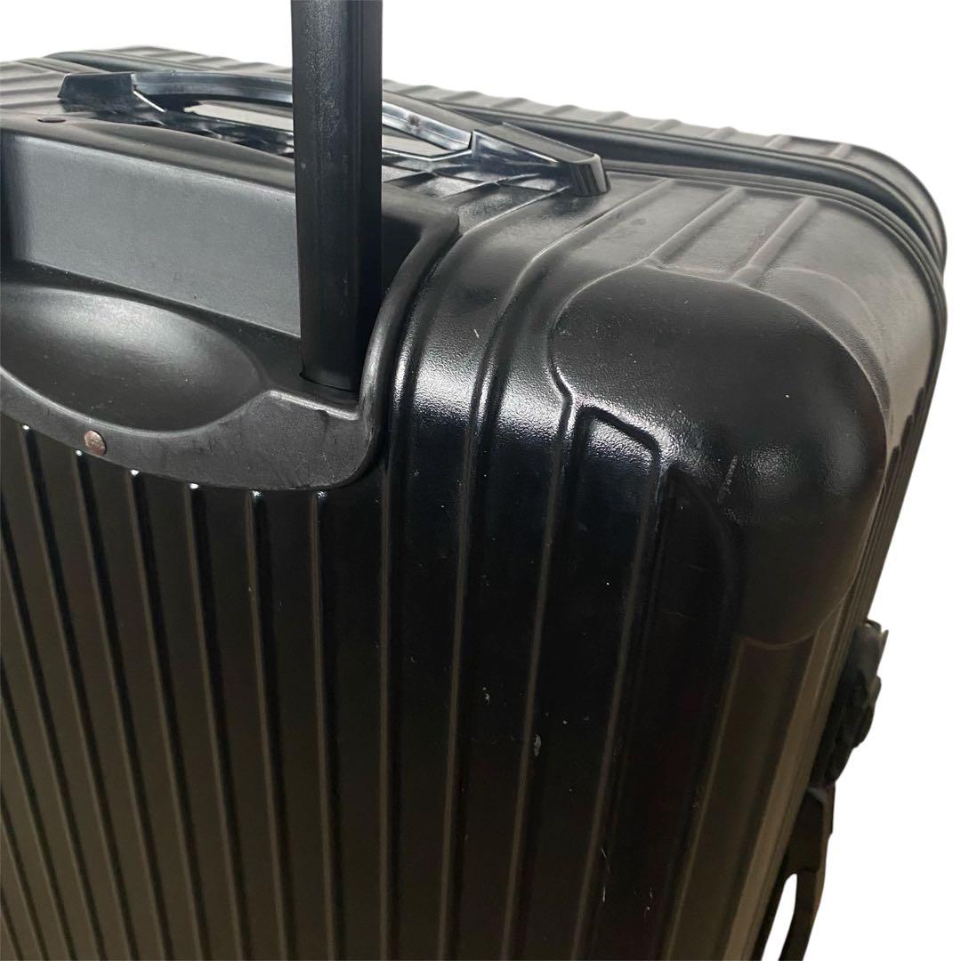 正規店購入RIMOWAリモワ サルサ スーツケース 2輪 マットブラック 63L