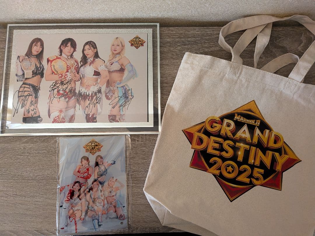 林下詩美 青野未来 直筆サイン入りパネル マリーゴールド　特典セット