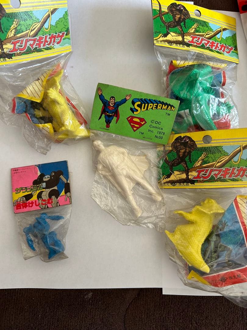 昭和レトロ 丸越 デッドストック 駄玩具 フィギュア 12点セット 希少 未開封