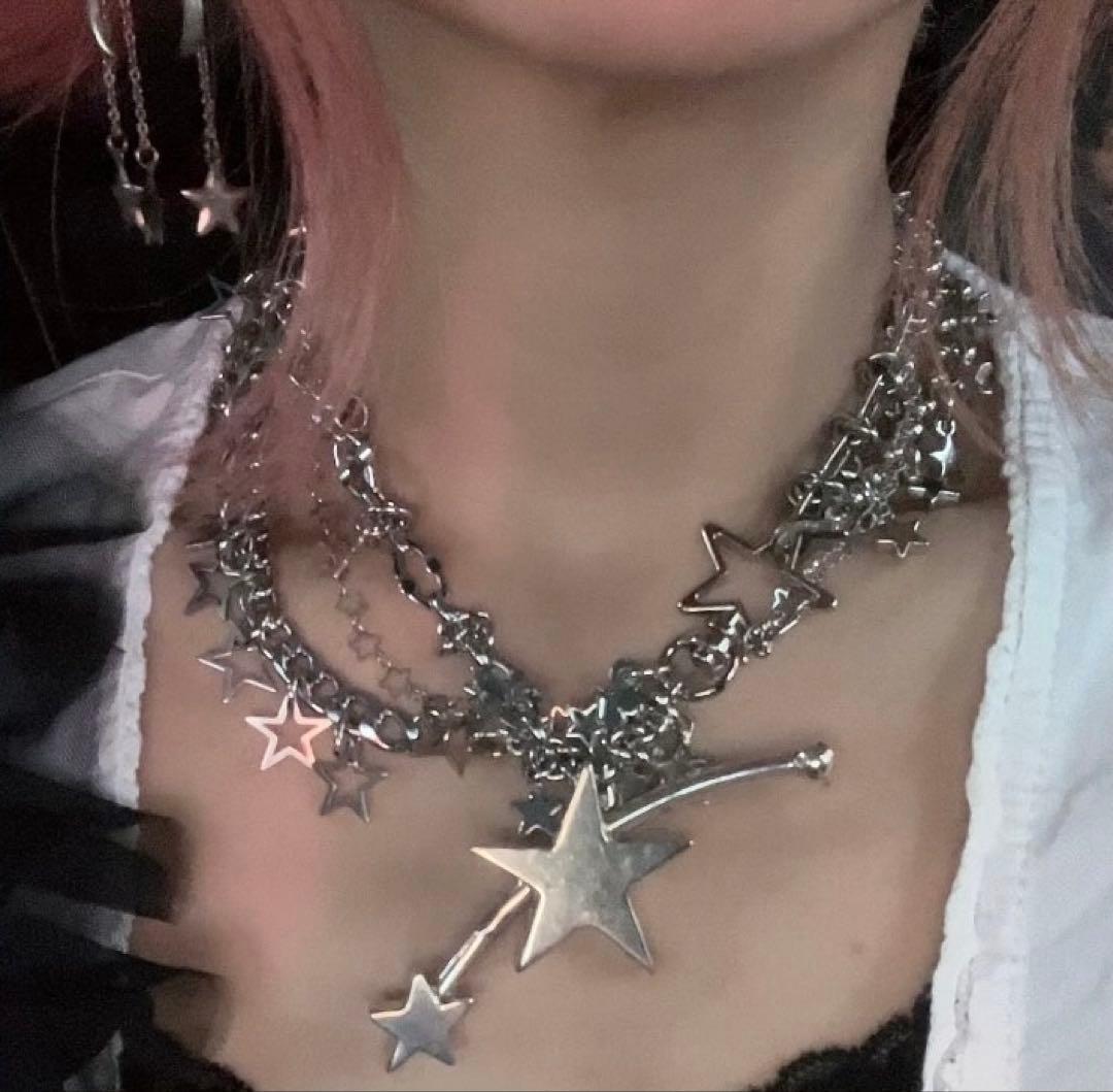 kuririn様売約済　Mexicosilver流れ星ブローチ ペンダントトップ