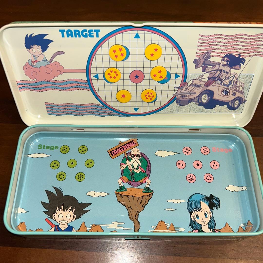 超希少　限定デザインドラゴンボール 文房具ケース　缶