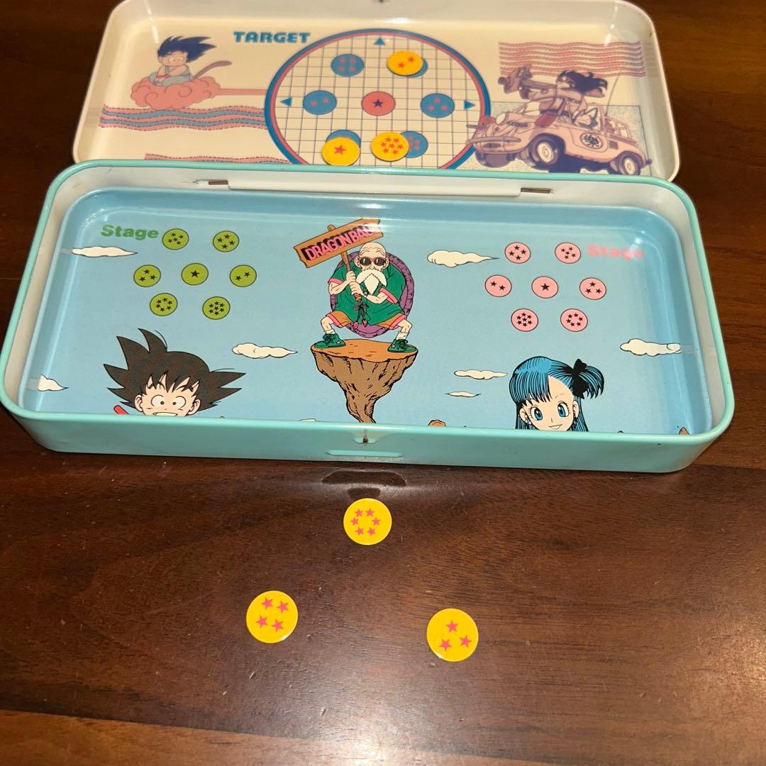 超希少　限定デザインドラゴンボール 文房具ケース　缶