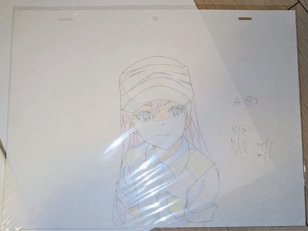 「生原画」 如月千早　THE IDOLM@STER MOVIE 輝きの向こう側へ