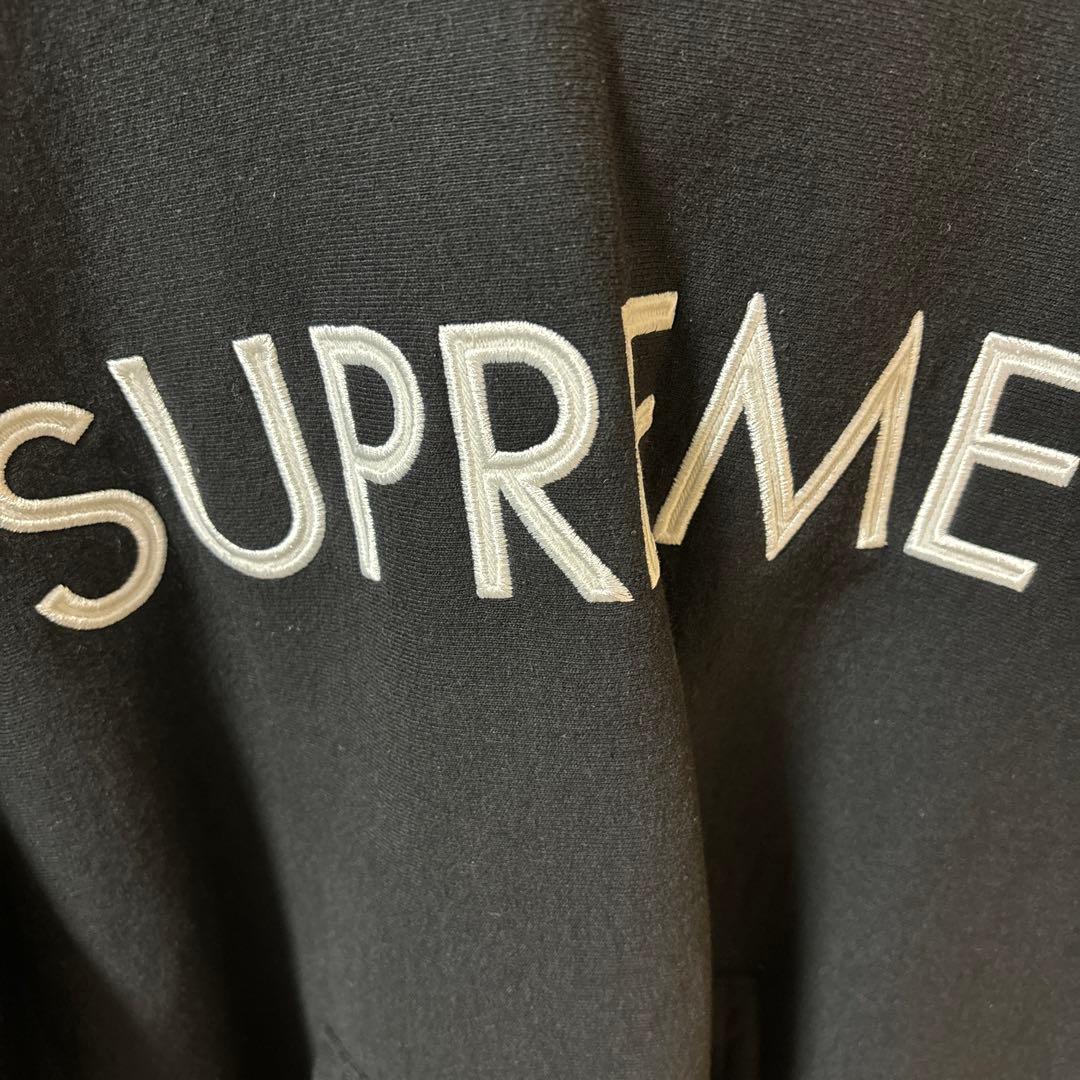 Supreme ブラック パーカー