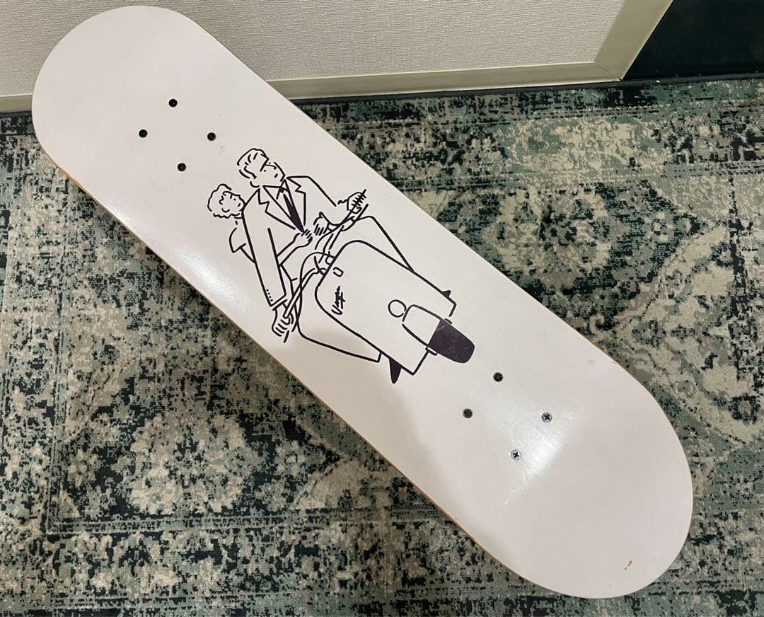 長場雄 スケートボード ローマの休日 スツール スケボー yu nagaba