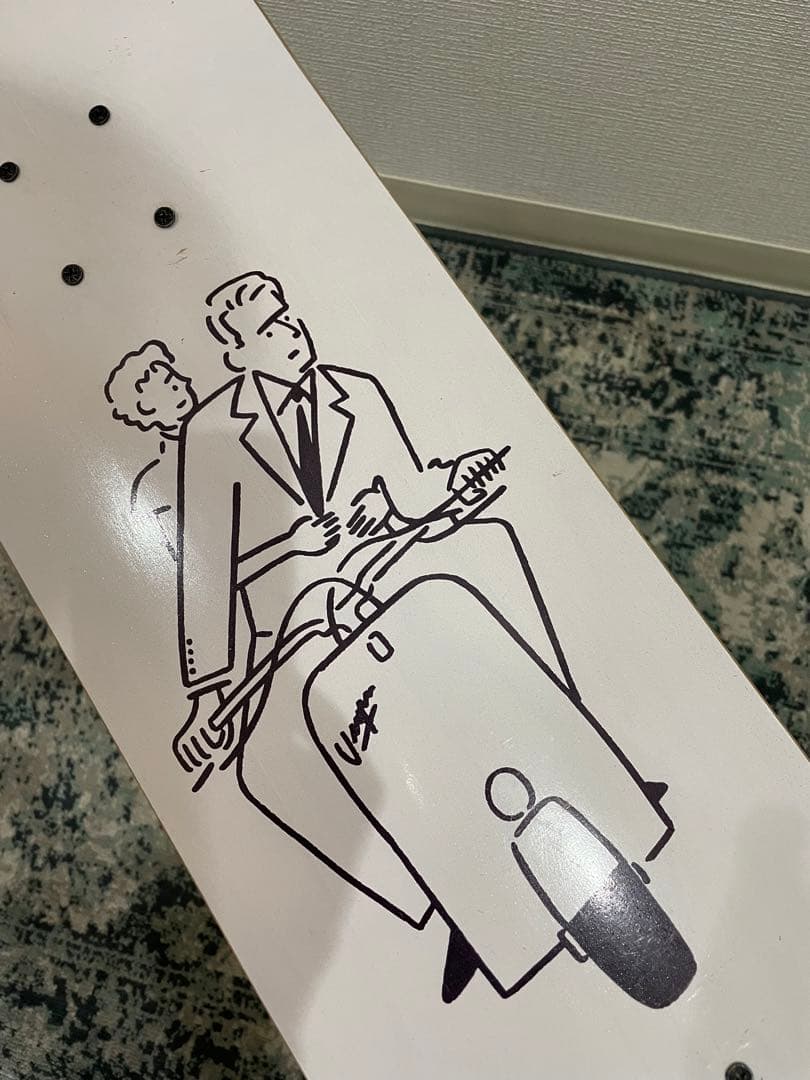 長場雄 スケートボード ローマの休日 スツール スケボー yu nagaba