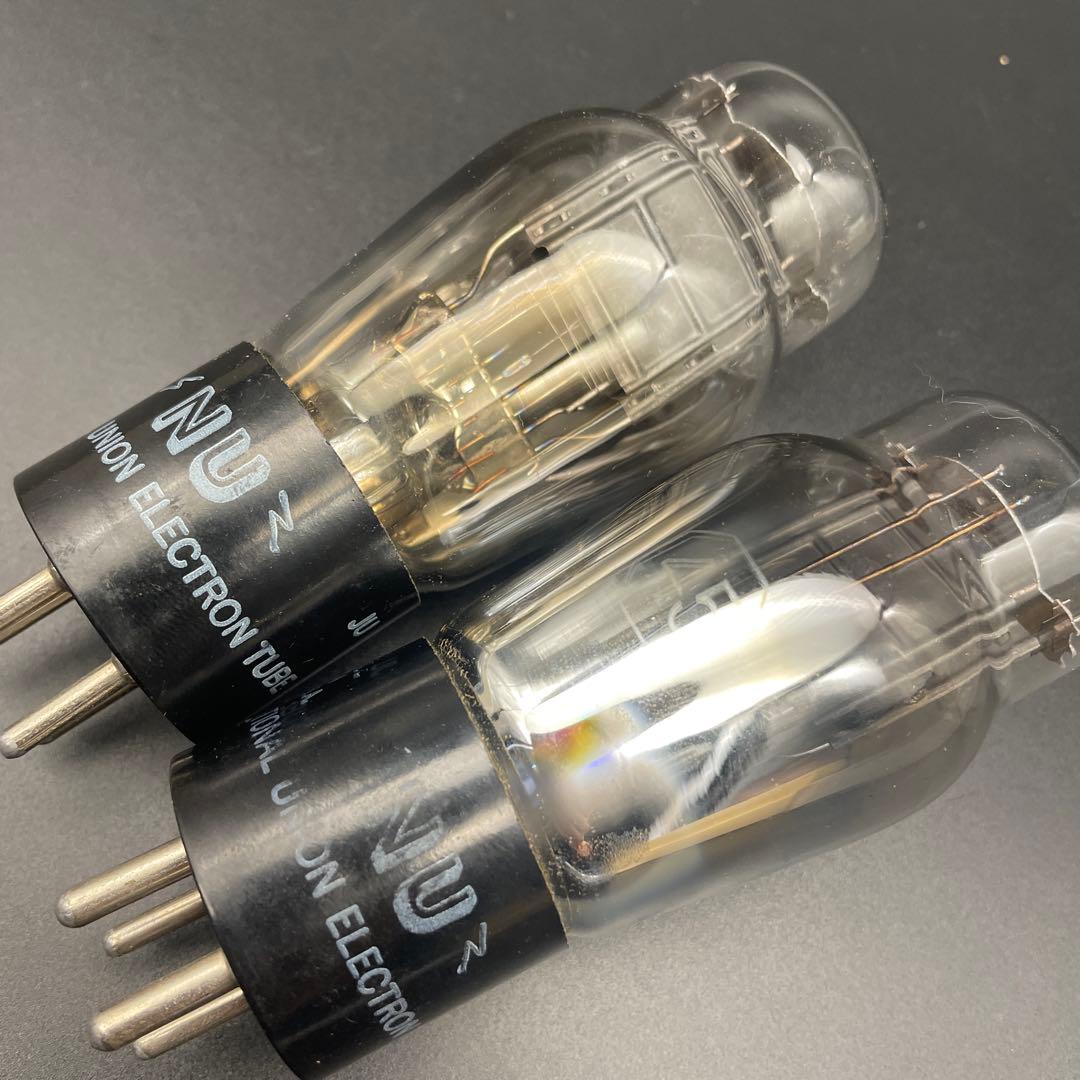 45 NU NATIONAL UNION ワンペアセット 真空管 （95）