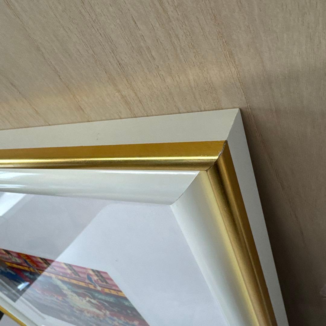 シ*ル様 ヒロ・ヤマガタ「ウェディングケーキ」シルクスクリーン 直筆サイン 絵画