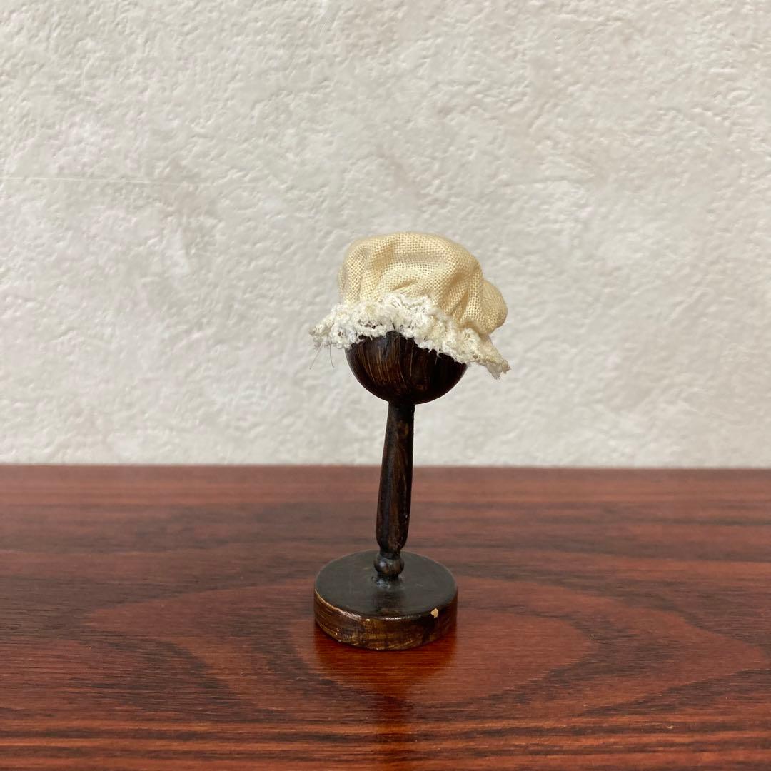 ハットスタンド　帽子　ミニチュア　ドールハウス　ドイツ　ヴィンテージ