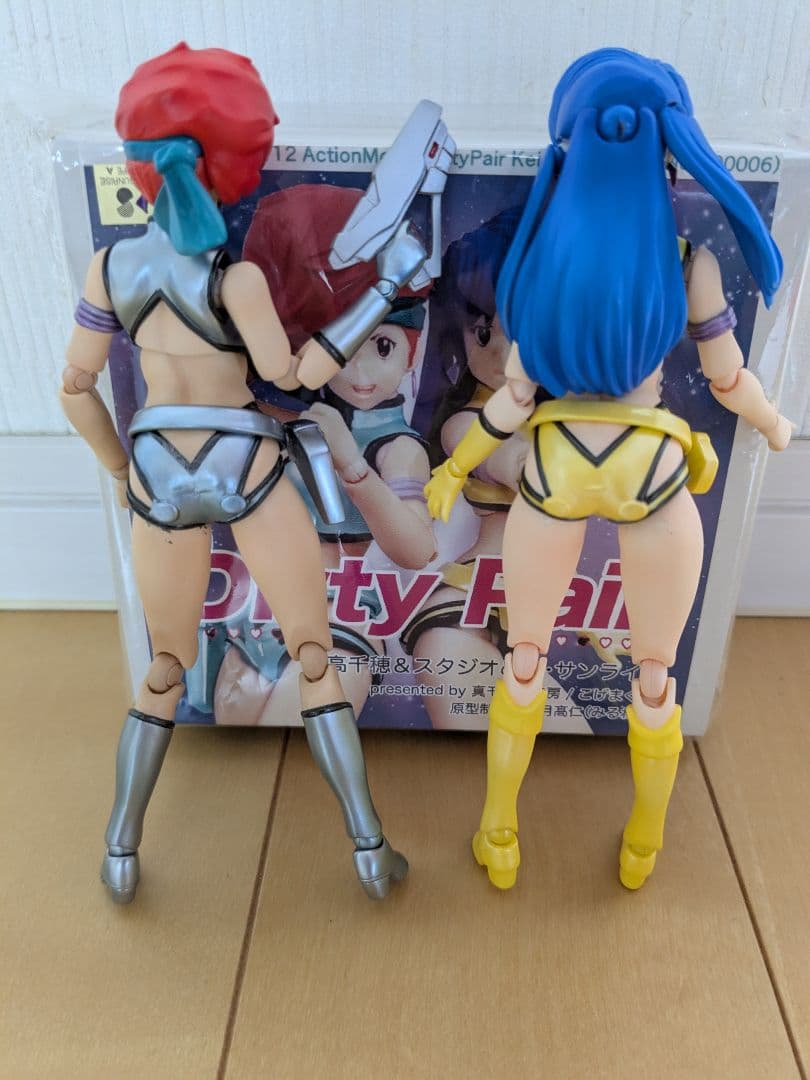 ★1/12 可動 ダーティペア　ケイ ＆ ユリ　フィギュア　★ ダーティーペア