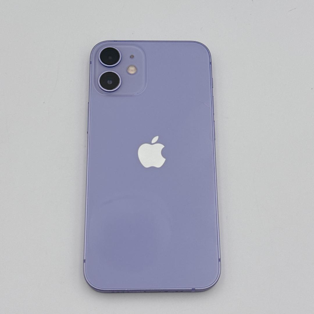 【美品】iPhone 12 mini 3J247J/A パープル 64GB