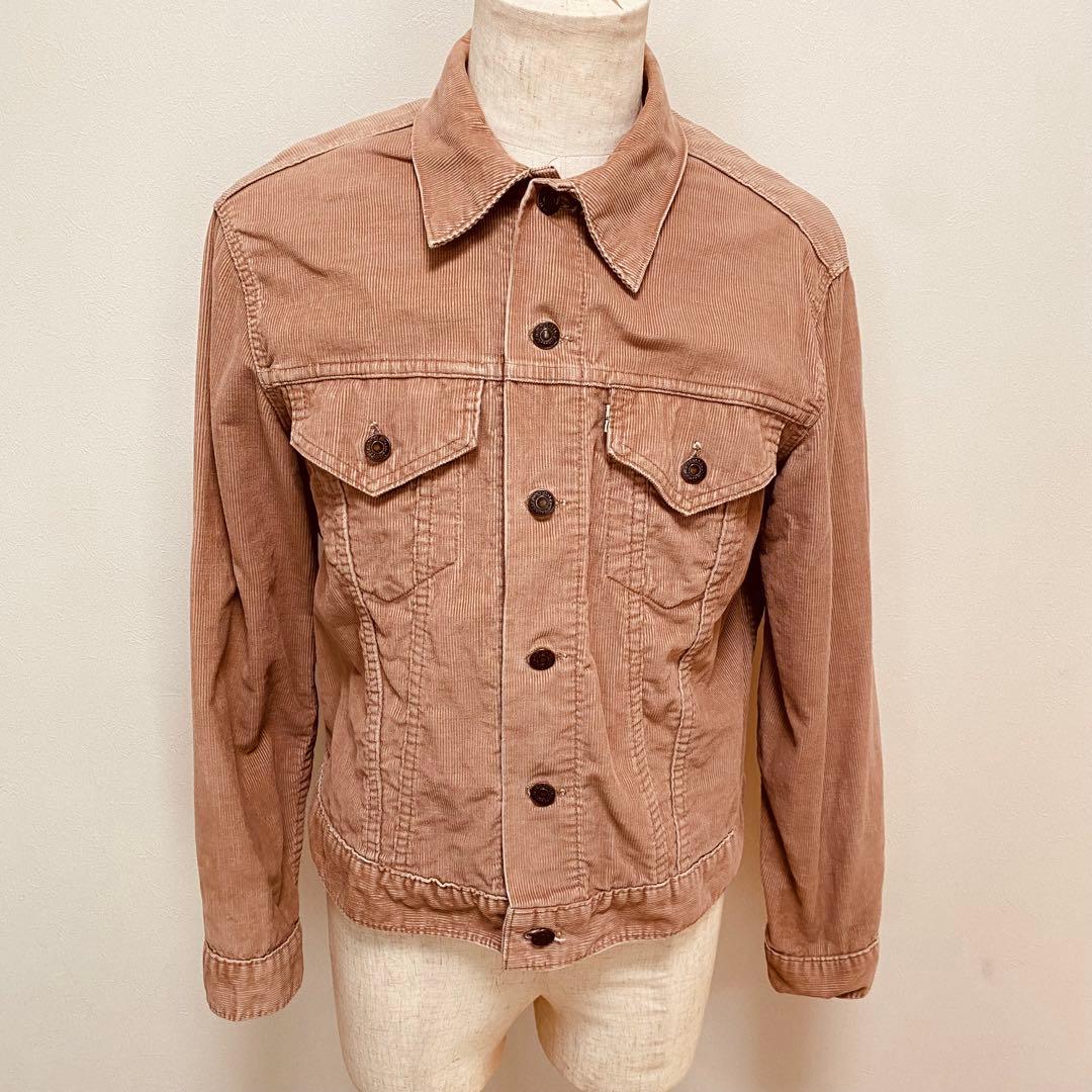 70s Levi’s 70505 42 コーデュロイ サーモンピンク