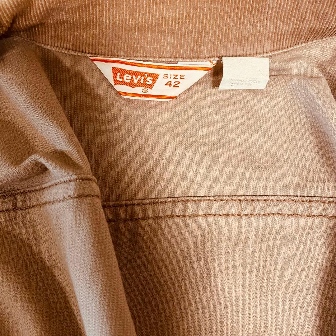 70s Levi’s 70505 42 コーデュロイ サーモンピンク