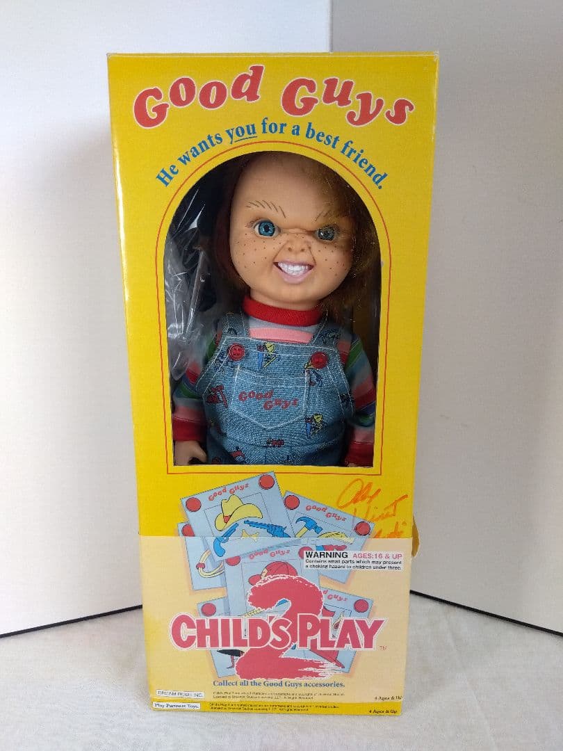 28　ドリームラッシュ　チャイルドプレイ2　チャッキー グッドガイ　フィギュア