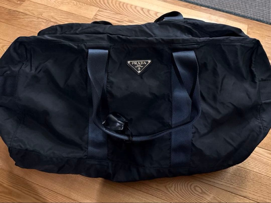 Prada プラダ　ボストンバッグ　黒　大容量