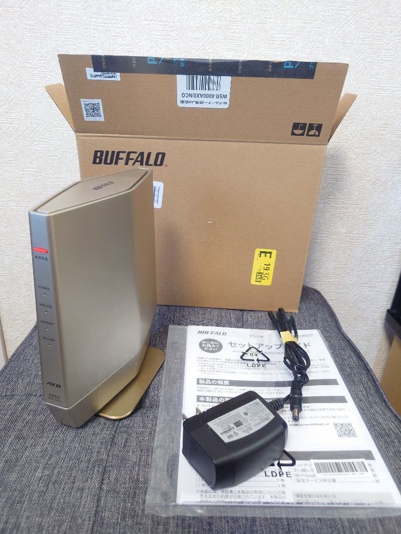 BUFFALO WSR-6000AX8 Wi-Fi6 2.5G ルーター