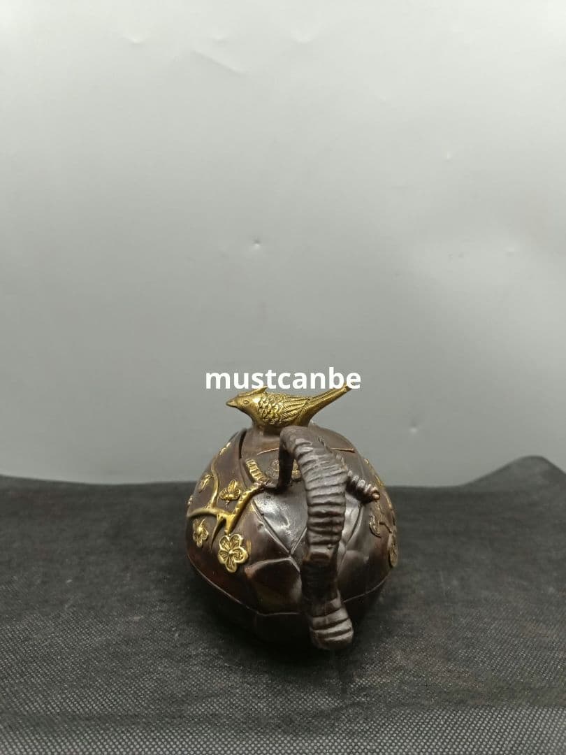 銅器 茶壺 樹枝茶壺 水筒 茶道具 煎茶器 工芸品 置物