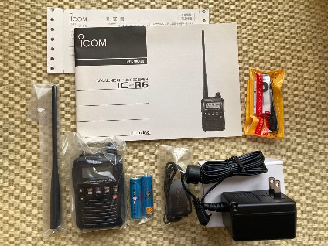ICOM IC-R6 受信機