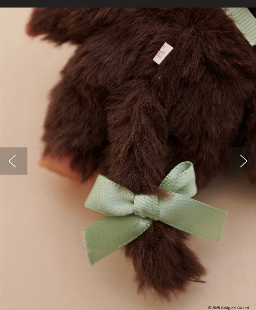 【新品未開封】 モンチッチ　ナチュ　ぬいぐるみキーチェーン＆オリジナルスタイ