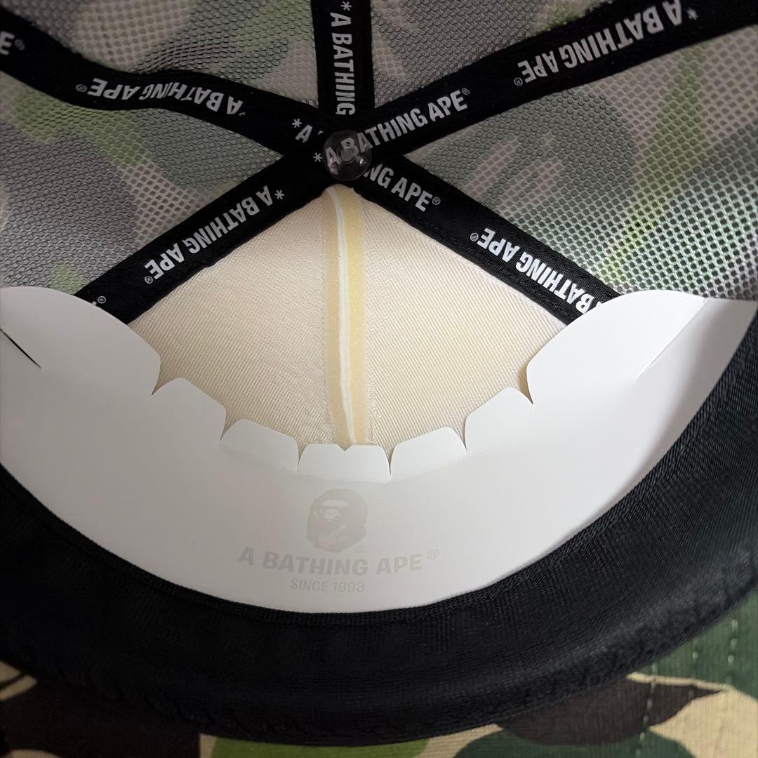 A BATHING APE カモフラージュキャップ