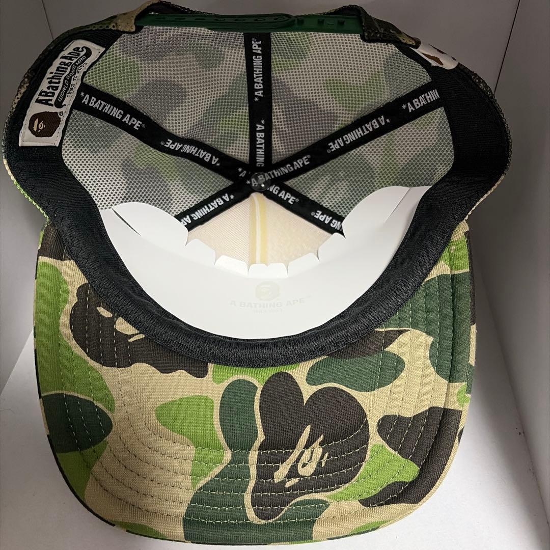 A BATHING APE カモフラージュキャップ