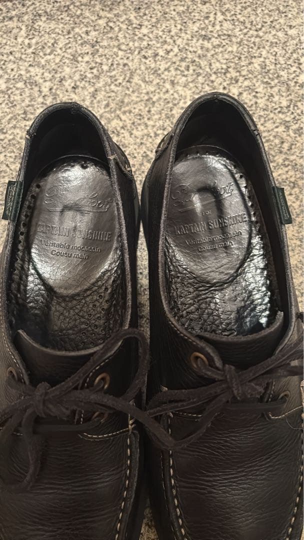 KAPTAIN SUNSHINE×paraboot DOMINGUE