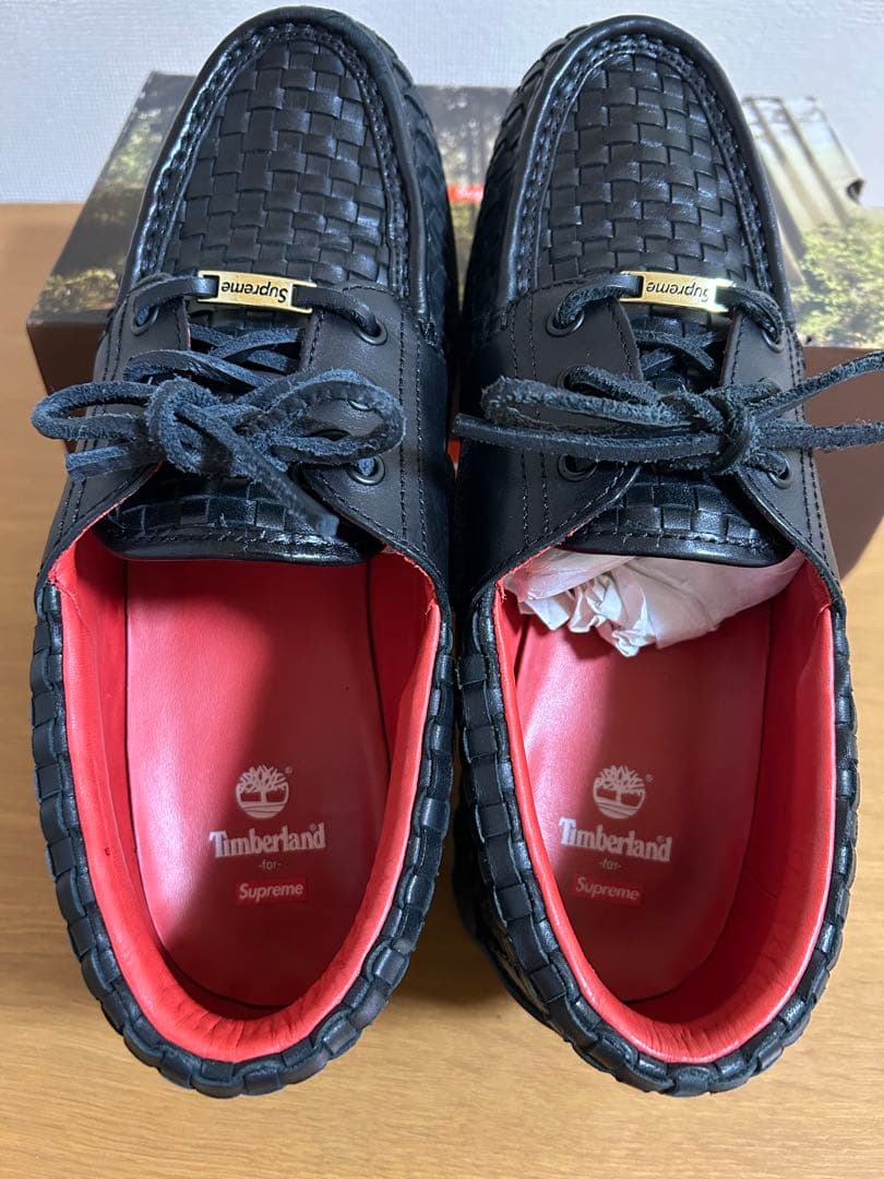 靴 Supreme Timberland 3 Eye Lug Shoe 27cm