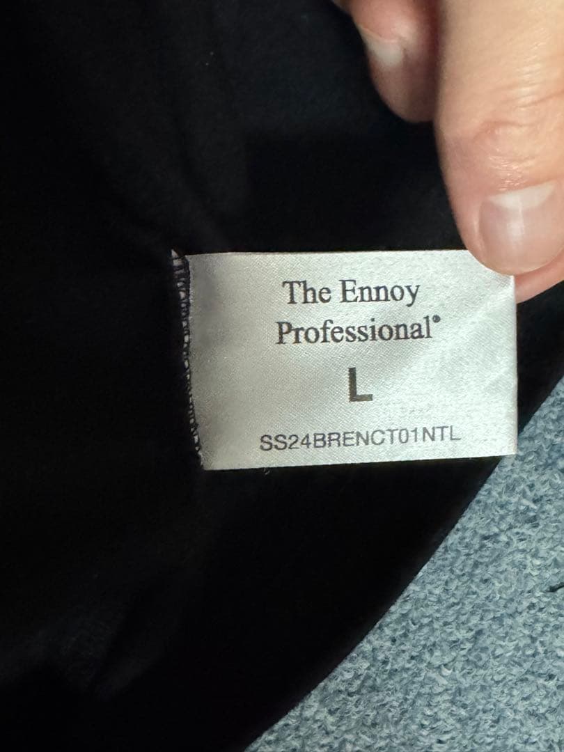 ENNOY ELECTRIC LOGO EMB T-SHIRT Lサイズ