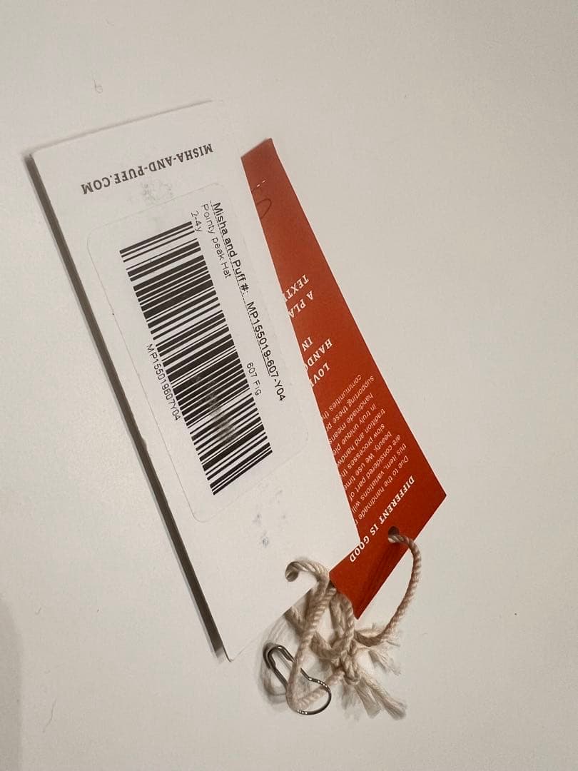 misha&puff pointy hat ニット帽　ポインティ　2-4Y